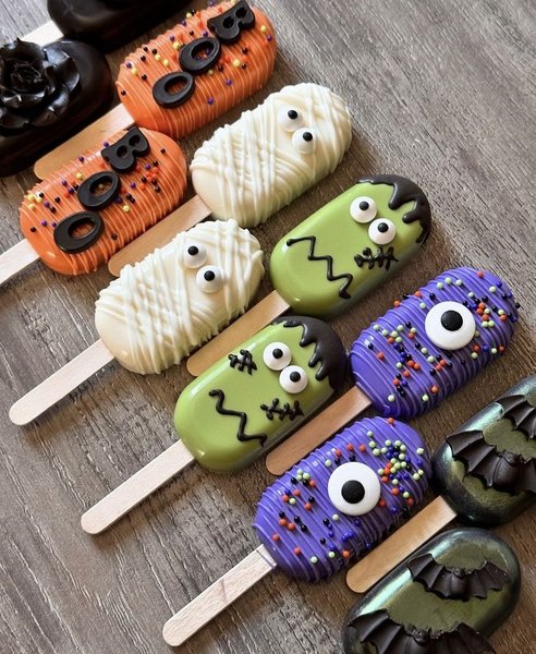 Ouder & Kind: Halloween Cakesicles